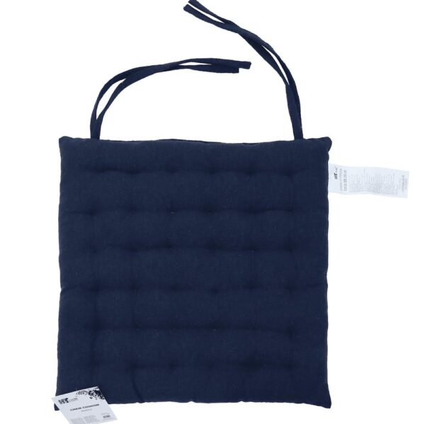 4x Peices Chair Seat Pads Cushions with silicone Fluffs 100% Cotton - Image 2
