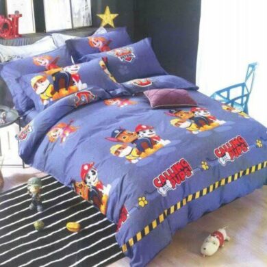 Paw Patrol  Single 100% Cotton Kids Duvet Cover Set