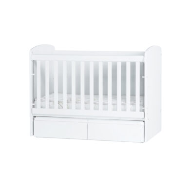Bambi Luxury Baby Convertible COT Bed + Mattress Swing Function Toddler Bed