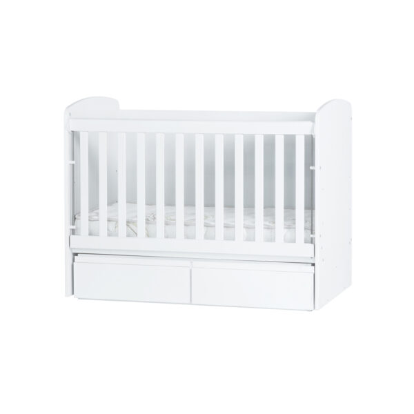 PRE-ORDER Bambi Luxury Baby Convertible COT Bed + Mattress Swing Function Toddler Bed - Image 2