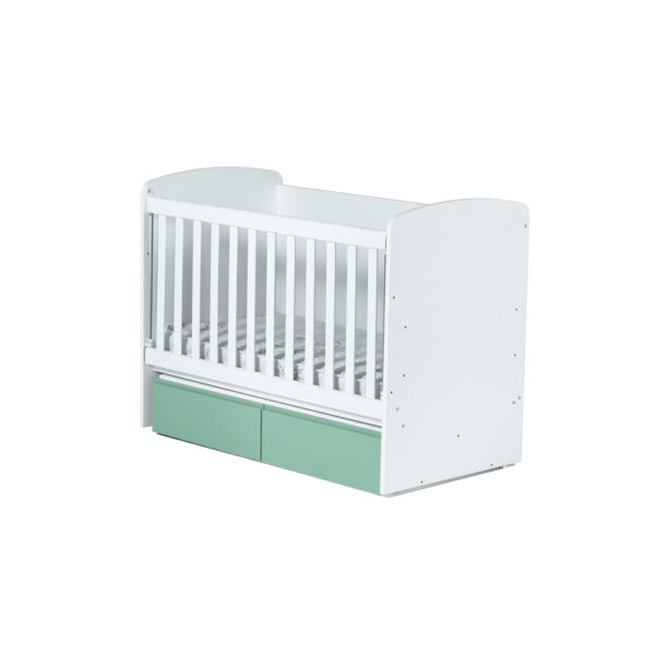 PRE-ORDER Bambi Luxury Baby Convertible COT Bed + Mattress Swing Function Toddler Bed - Image 4