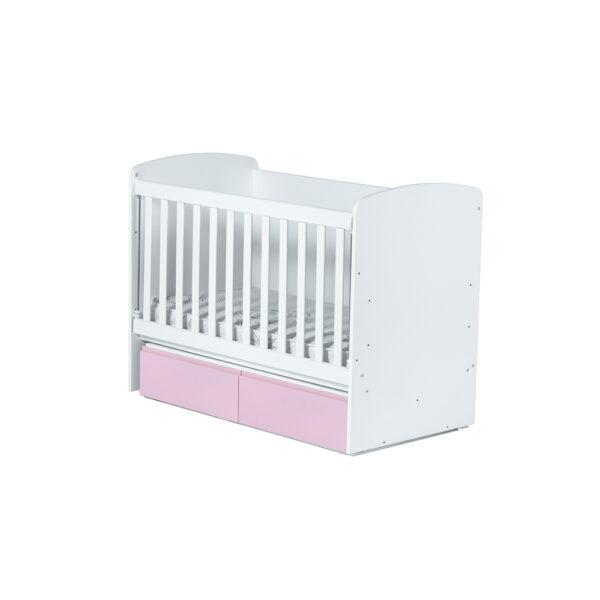 PRE-ORDER Bambi Luxury Baby Convertible COT Bed + Mattress Swing Function Toddler Bed - Image 5