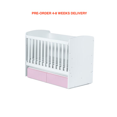 PRE-ORDER Bambi Luxury Baby Convertible COT Bed + Mattress Swing Function Toddler Bed