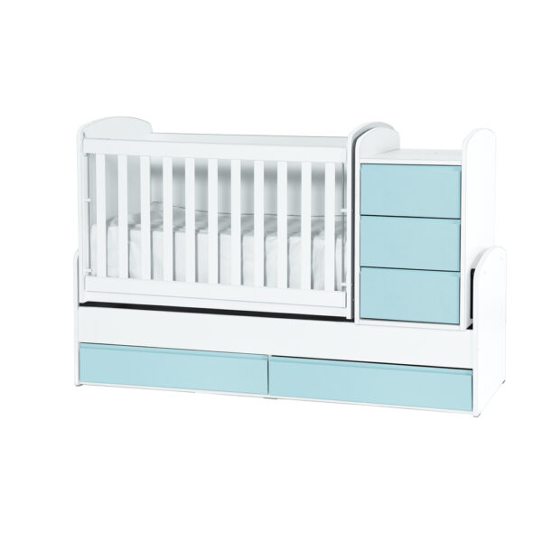 PRE-ORDER! LUNA Baby Cot With Hidden Handles,Swinging Basket,Removable Grid - Image 6